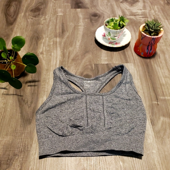 Sportek Unlined Sports Bra/Cropped Tank - Picture 1 of 3